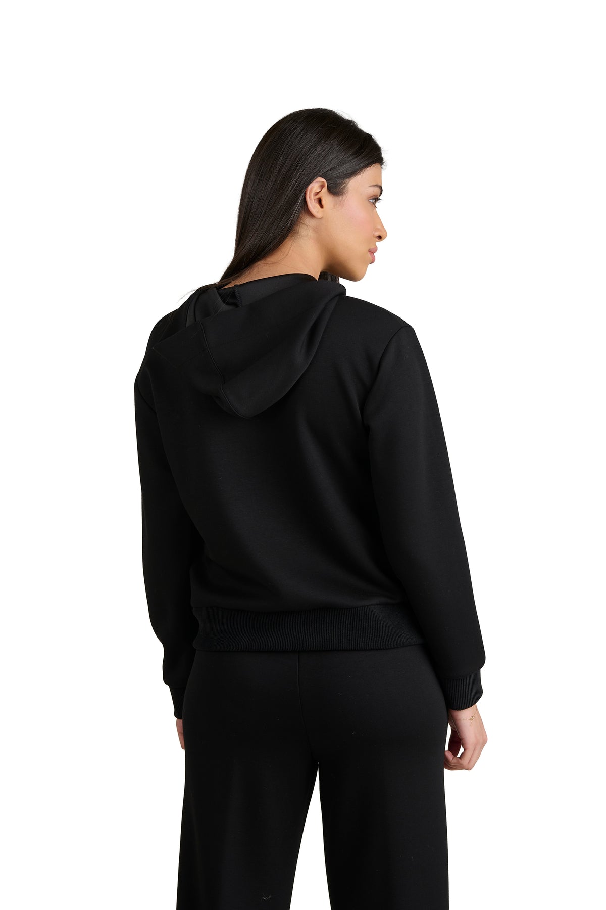 Tuta Donna Sportswear Completa, Set Felpa con Cappuccio e Pantaloni, Tuta Casual Chic, Completo Donna Comodo per Tempo Libero e Viaggio