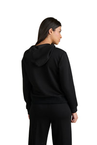 Tuta Donna Sportswear Completa, Set Felpa con Cappuccio e Pantaloni, Tuta Casual Chic, Completo Donna Comodo per Tempo Libero e Viaggio