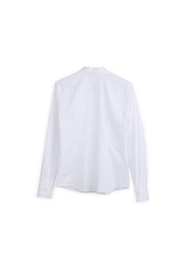 Guerini Camicetta Donna Elegante in Cotone con Bottoni, Camicia Manica Lunga Collo Classico, Made in Italy, Blusa Donna per Ufficio Cerimonia Tempo Libero