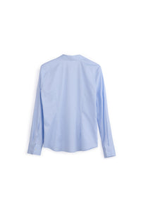Guerini Camicetta Donna Elegante con Bottoni. Camicia Manica Lunga Collo Classico, 100% Cotone Made in Italy. Collo alla Francese. Collezione Atelier Alisée