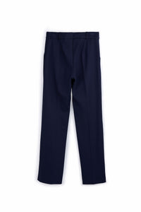 Pantaloni Donna Eleganti Vita Alta, Pantaloni Sartoriali in Poliestere Made in Italy, Pantalone Donna Taglio Classico per Ufficio e Cerimonia