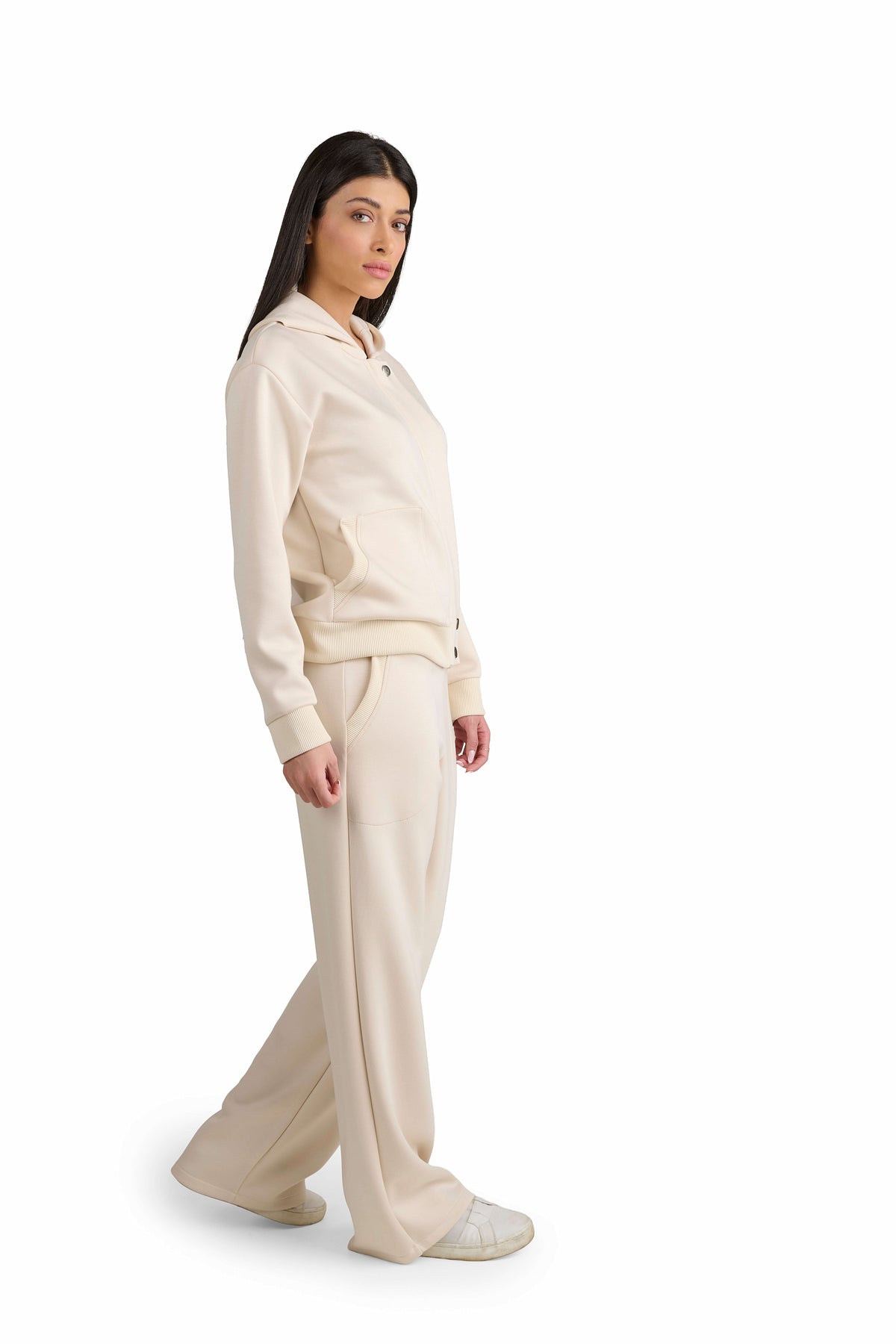 Tuta Donna Sportswear Completa, Set Felpa con Cappuccio e Pantaloni, Tuta Casual Chic, Completo Donna Comodo per Tempo Libero e Viaggio